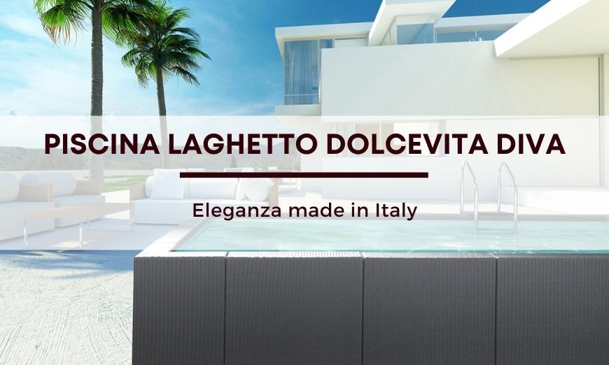 Piscina Laghetto Dolcevita Diva: eleganza made in Italy